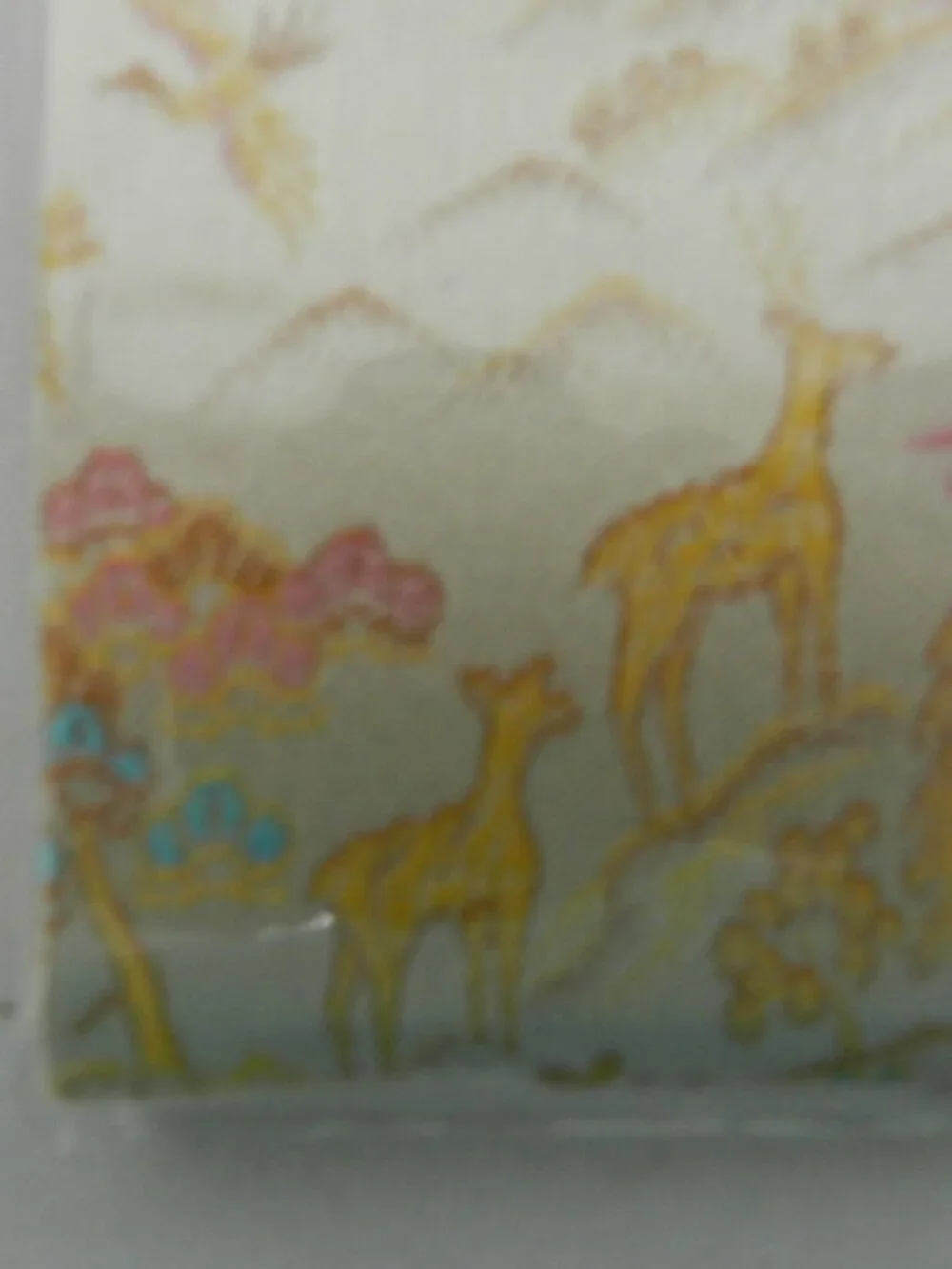 Kyoto Traditional Long wallet Classic Deer landscape Brocade made in Japan NEW